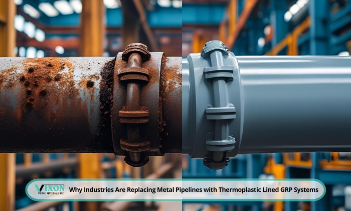 Industries Are Replacing Metal Pipelines with Thermoplastic Lined GRP Systems